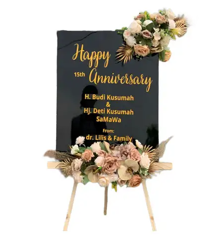 Papan Bunga Akrilik Watugede